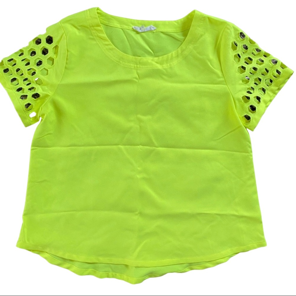 Lime Green Top!